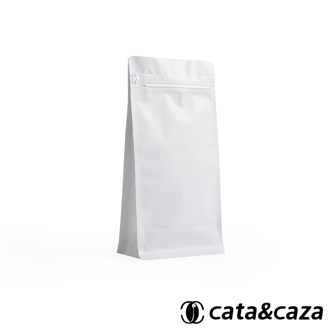 50 Bolsas Vertical 500g con Válvula y Cierre Zipper