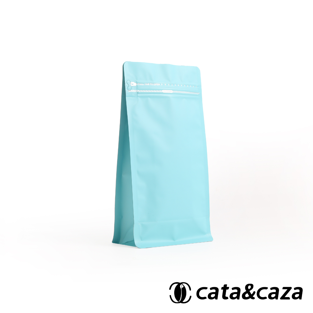 50 Bolsas Vertical 500g con Válvula y Cierre Zipper