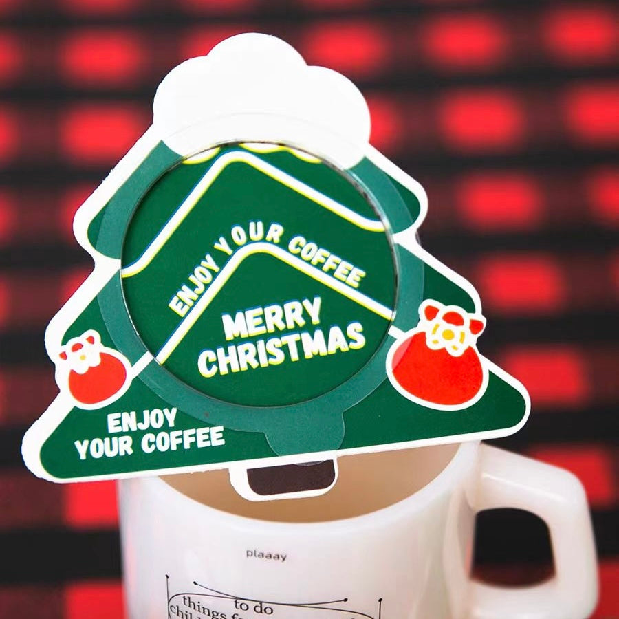 50 Filtro de papel Ovni Dripper modelo Xmas