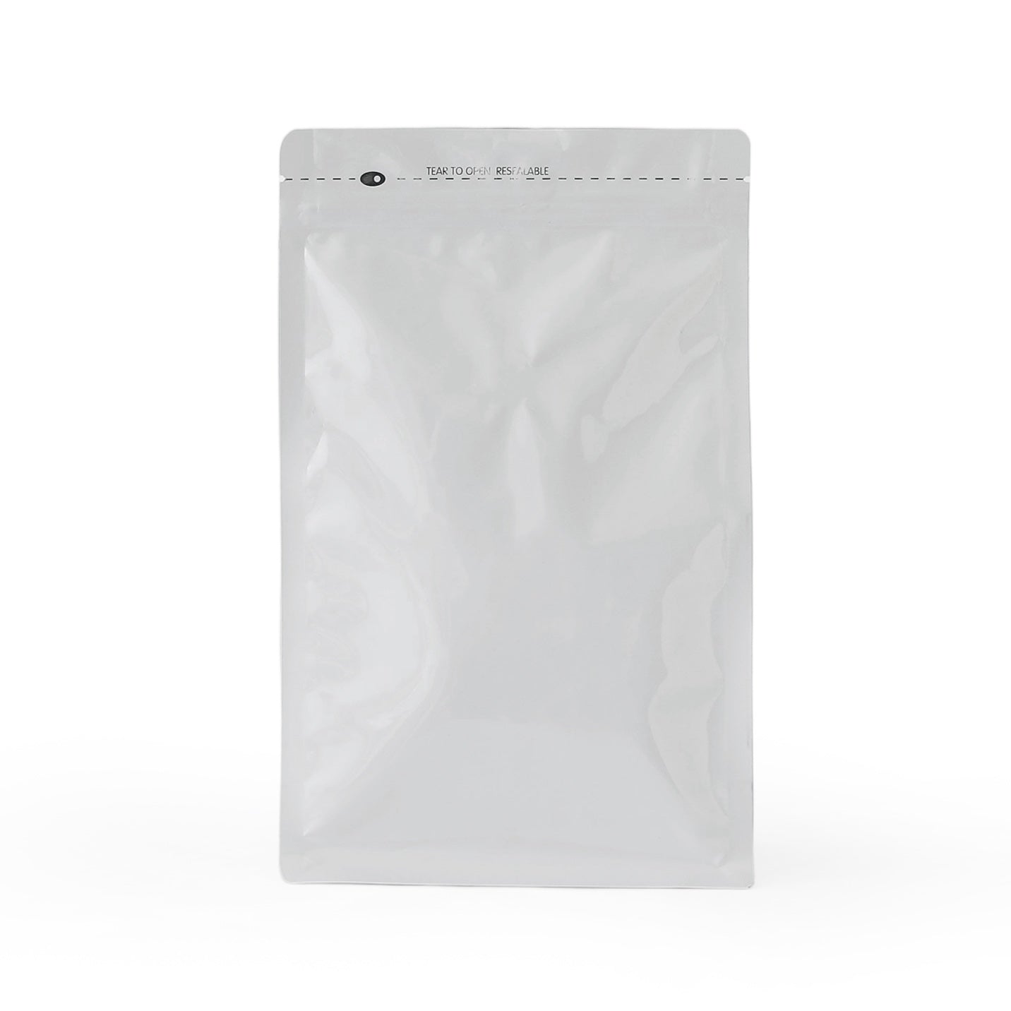 100 Bolsa metálica con sellado lateral (500g / 1kg) Cierre Normal Sin válvula