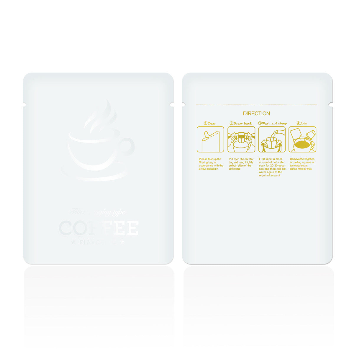 100 Sobre para Dripper Individual (12g)