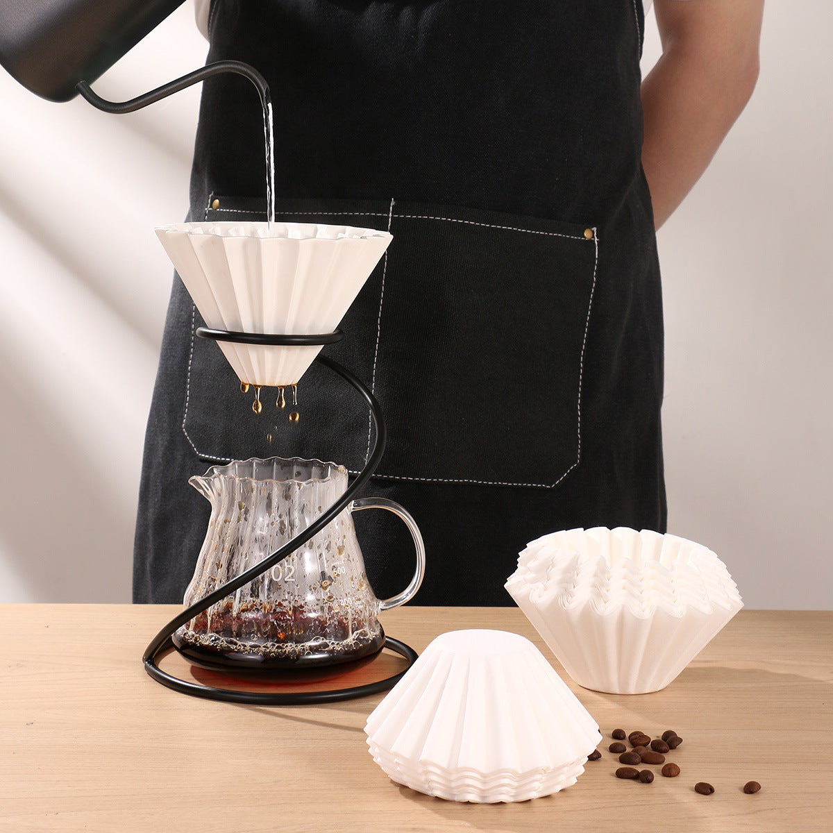 50 Filtro de Papel para Kalita Wave 155/185