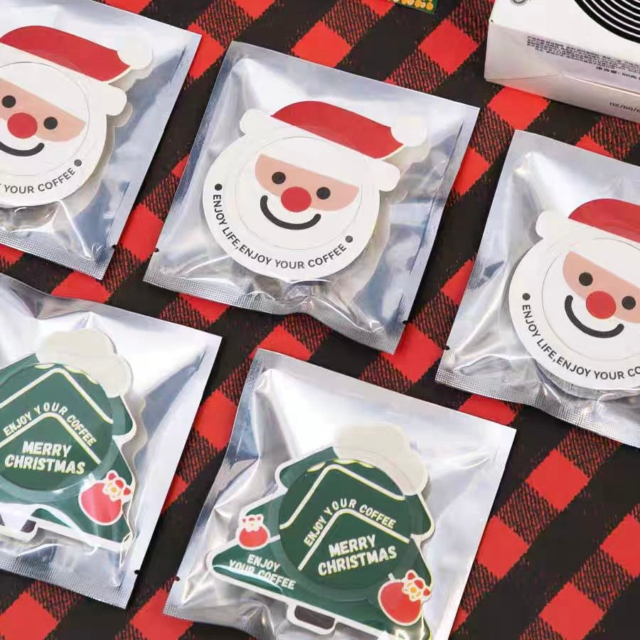50 Filtro de papel Ovni Dripper modelo Xmas