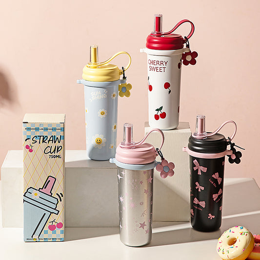 Vaso térmico 720 ml con interior SUS316 ｜Filtro para té incluido