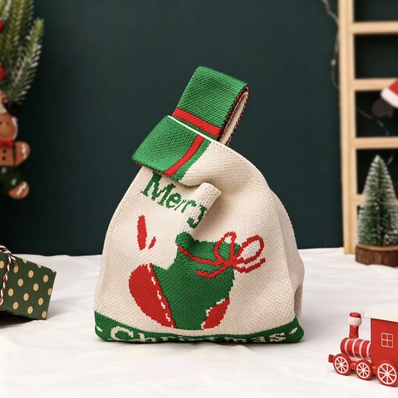 Bolsa navideña para Ovni